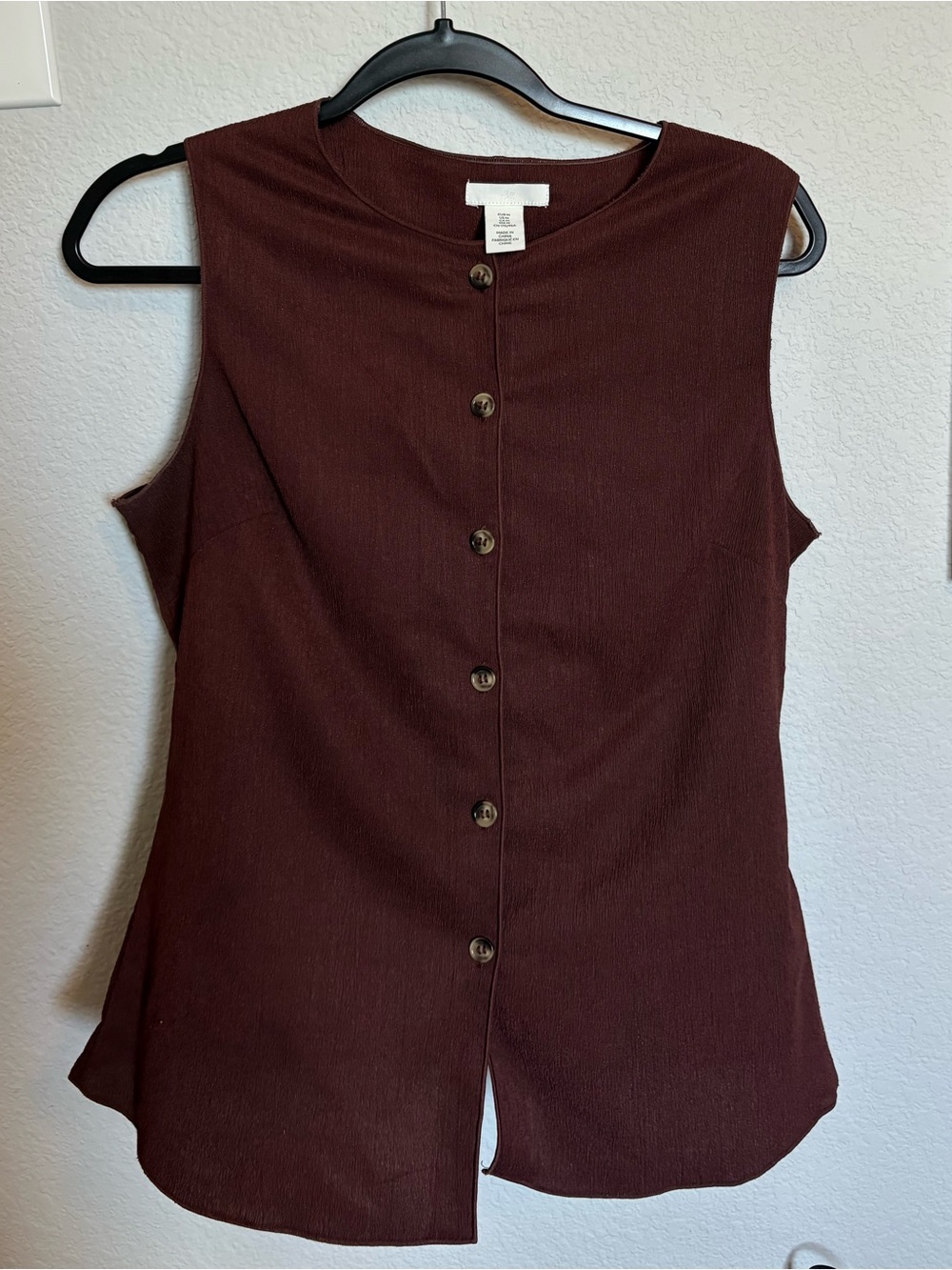 Brown Matching Button-Up Set - Picture 2 of 3